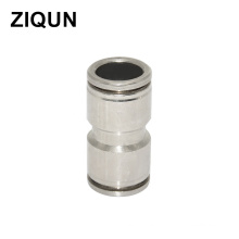 ZIQUN Brass Fittings, push fit Coupling quick connector Straight connector push fitting stainless steel push fittings